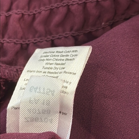 VENUS 1X Modest High Neckline Purple Blouse - Picture 9 of 10